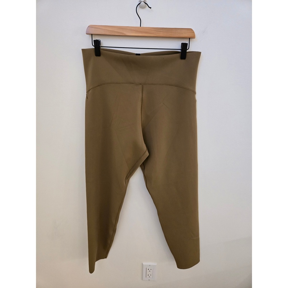 Aerie OFFLINE Real Me Xtra Hold Up! 7/8 Leggings Olive XL High Rise Buttery Soft
